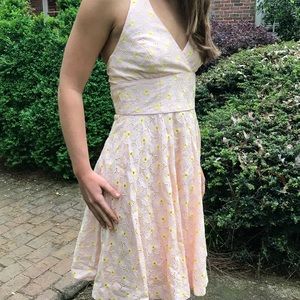 Lily Pulitzer pink halter style dress